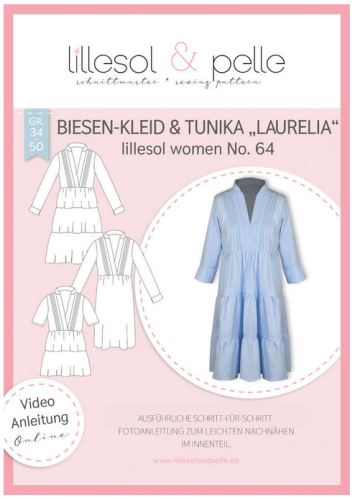 Biesen-Kleid & Tunika "Laurelia" women No.64